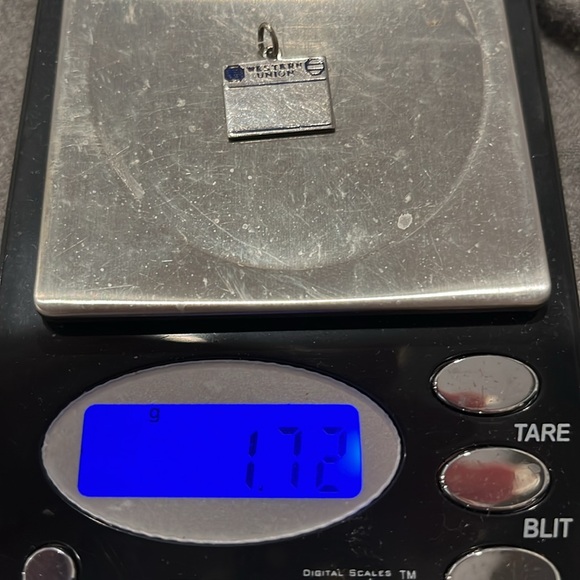 Vintage Sterling Western Union Charm - Picture 6 of 6